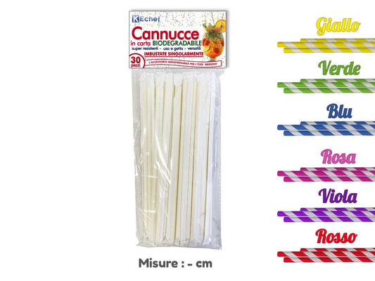 CANNUCCE 30PZ IMBUSTATE SINGOLARMENTE 4600 TRESIS