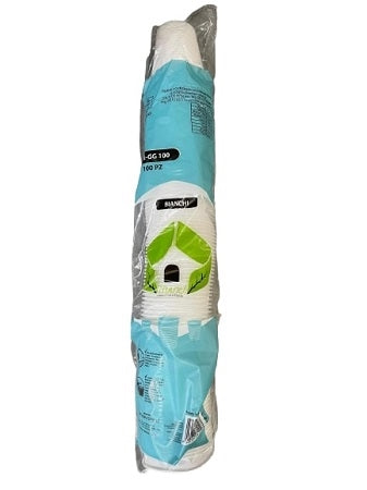 BICCHIERE ACQUA 180CC BIANCO 100PZ