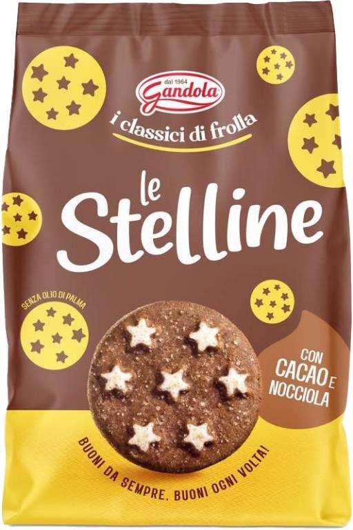 GANDOLA BISCOTTI LE STELLINE 300G