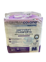 DERMA COTONE PANNOLONI MUTAND. M 12PZ