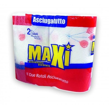 MAXI ASCIUGATUTTO 2VELI 2 ROTOLI