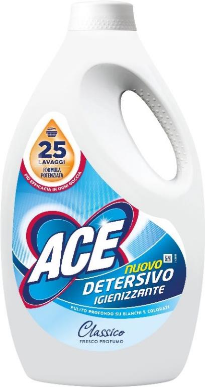 ACE LAVATRICE 25LAV 1375ML CLASSICO