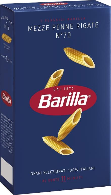 BARILLA MEZZE PENNE RIGATE 500G