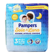 PAMPERS NEW PANNOLINI SOLE/LUNA 3 MIS 20PZ