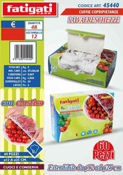 CUFFIE COPRIVIVANDE 25CM 60PZ