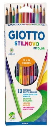 GIOTTO COLORI STILNOVO BICOLOR 12PZ