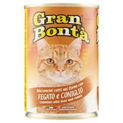 MONGE GRAN BONTA GATTO FEGATO E CONIGLIO 400G