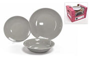 PIATTI 18PZ LOVE GRIGIO 23212 MERCURY