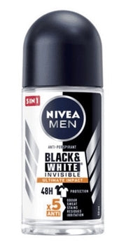 NIVEA MEN DEO ROLL-ON 50ML B&W ULTIMATE