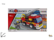COSTRUZIONI CAMION POMPIERI 132PZ 418018DT 2ESSE