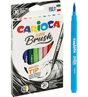 CARIOCA PENNARELLI BRUSH 10PZ