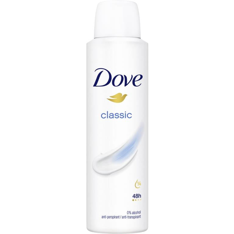 DOVE DEO 150ML BASE CLASSIC