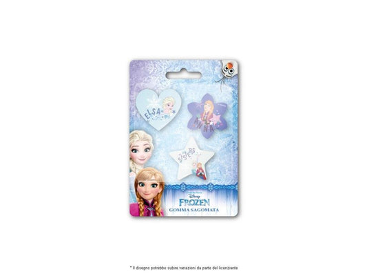 DISNEY GOMME 3PZ SAGOMATE FROZEN