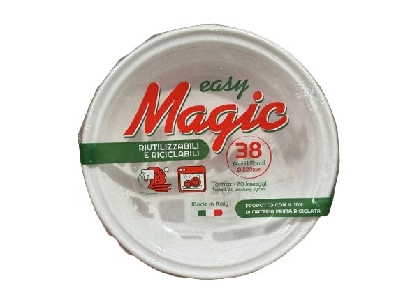 DOPLA PIATTI EASY MAGIC FONDI RE-USABLE 38PZ