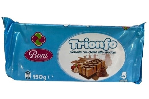 BONI TRIONFO MERENDA NOCCIOLA T5 150G