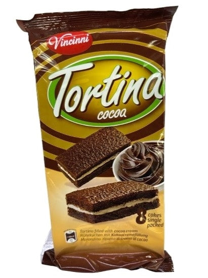 VINCINNI TORTINA COCOA T8 200G