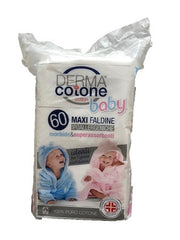 DERMA COTONE MAXI FALDINE BABY 60PZ