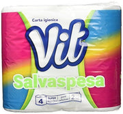 VIT SALVASPESA CARTA IGIENICA 4 ROTOLI