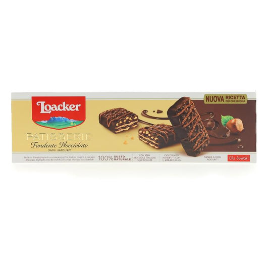 LOACKER PATISSERIE FONDENTE NOCCIOLATO 100G