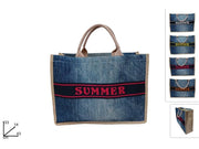 BORSA MARE 43x33CM JEANS 35421 2ESSE