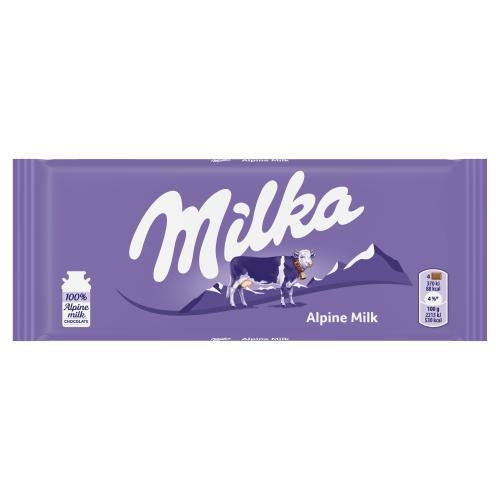 MILKA LATTE BAR 100G