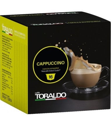 TORALDO CAPSULE DOLCE GUSTO CAPPUCCINO T16 224G