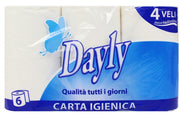 DAYLY CARTA IGIENICA 6 ROTOLI