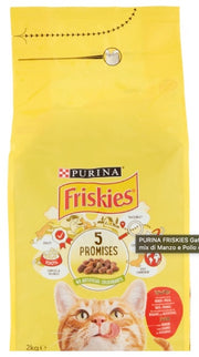 PURINA FRISKIES GATTO MANZO POLLO E VERDURE 2KG
