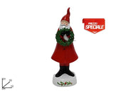 NATALE BABBO 31CM ROSSO C/GHIRLANDA 2ESSE
