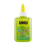 UHU GLITTER GLUE BOTTLE 90GR VERDE