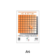BLOCCO MILLIMETRATO 21X29,7