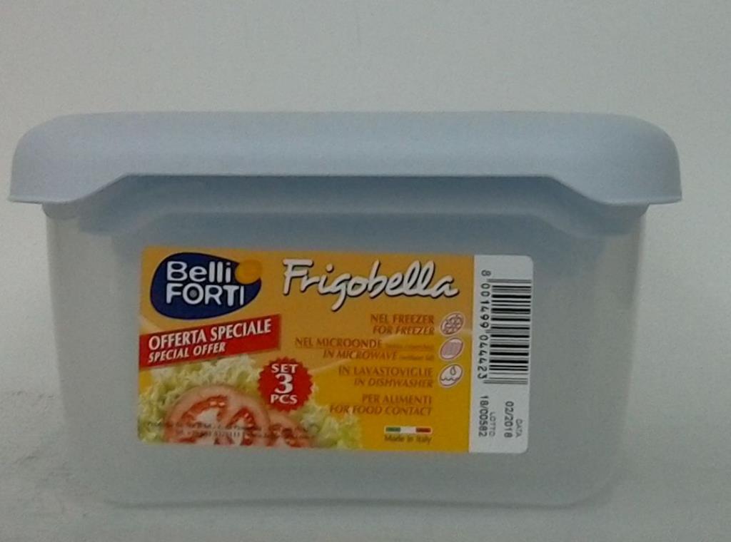 BELLI E FORTI FRIGOBELLA 3PZ QUADRO