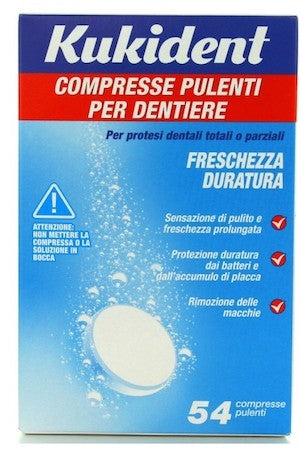 KUKIDENT COMPRESSE 54PZ EXTRA FRESCHEZZA