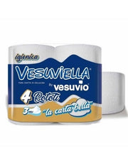 VESUVIELLA CARTA IGIENICA 4 ROTOLI