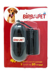BIRBAPET SACCHETTI IGIENICI C/DISPENSER 40PZ