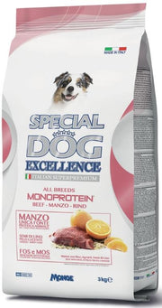 MONGE SPECIAL DOG EXCELLENCE MONOPROTEIN MANZO 3KG