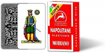 MODIANO CARTE NAPOLETANE ROSSE