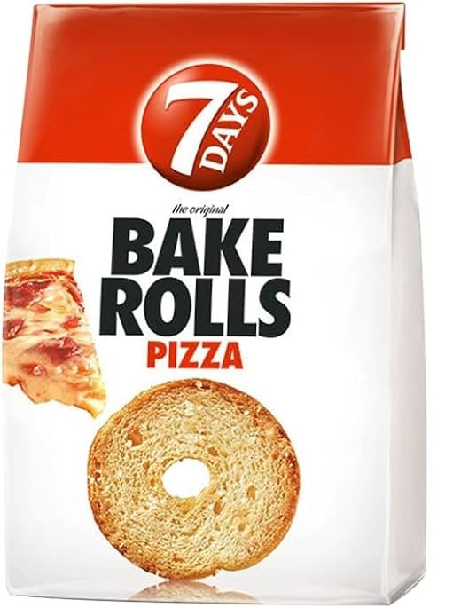 7DAYS BAKE ROLLS PIZZA 80G