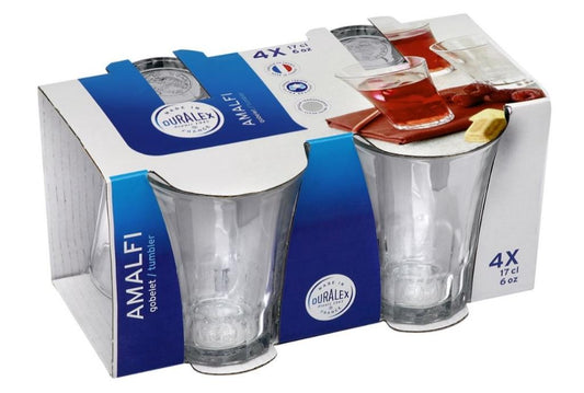 AMALFI BICCHIERI 17CL 4PZ