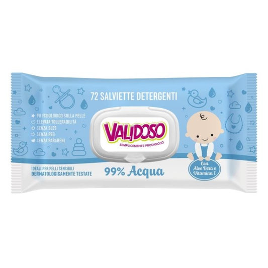 VALIDOSO SALVIETTINA 72PZ 99% ACQUA