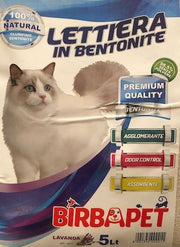BIRBAPET LETTIERA LT.5 BENTONITE LAVANDA