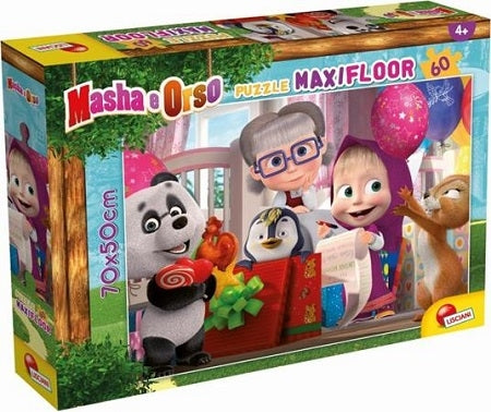 PUZZLE SUPERMAXI 60 MASHA HAVE FUN