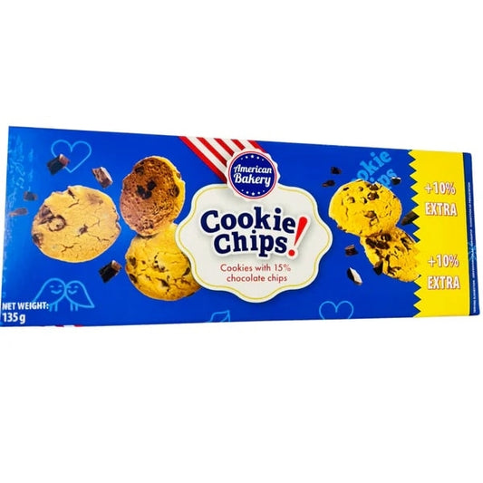 AMERICAN BAKERY COOKIE CHIPS 135G