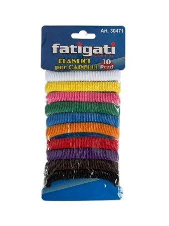 ELASTICI PER CAPELLI 10PZ