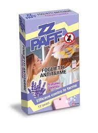 ZZ PAFF FOGLIETTE ANTITARME 12PZ