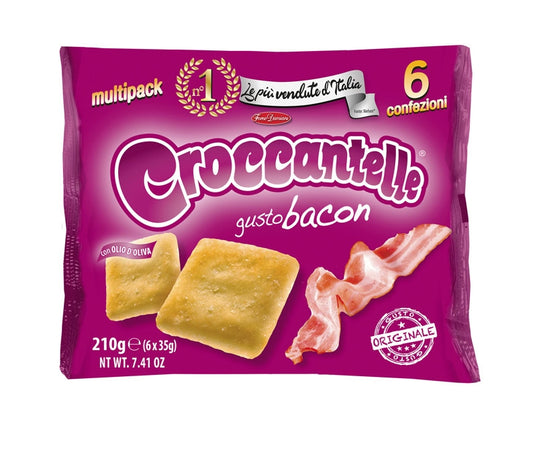 DAMIANI CROCCANTELLE MULTIPACK T6 BACON 180G