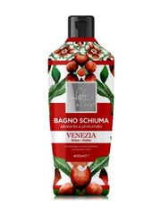 BAGNOSCHIUMA CERAMICHE 400ML VENEZIA ROSA & MORA