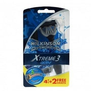 WILKINSON XTREME3 ACTIVE 4+2