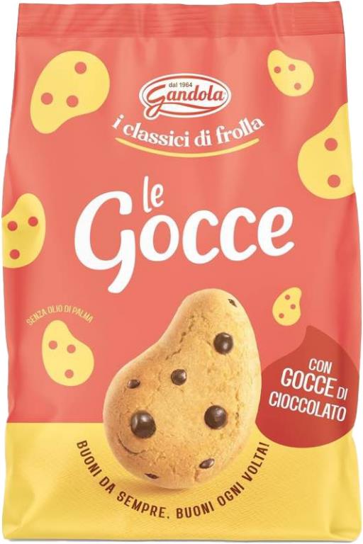 GANDOLA BISCOTTI LE GOCCE 300G