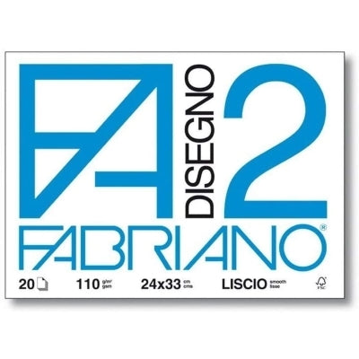 FABRIANO BLOCCO 20 FOGLI 24X33 LISCIO